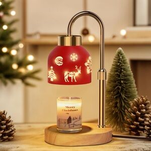 New Seniny Christmas Candle Warmer Lamp wit timer